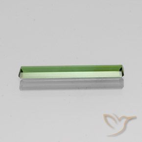 Tourmaline Gemstone in 20.6 x 3.1 mm Size for Sale, Tourmaline Stone in Medium Green Color