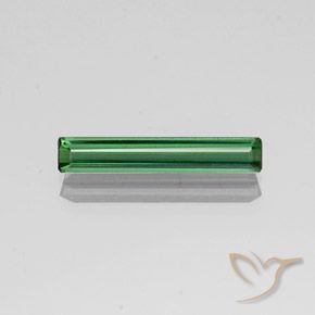 1.66ct Natural Green Tourmaline, Emerald Cut, VVS-VS