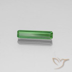 1.81 ct Green Tourmaline Stone, Natural Tourmaline in Octagon Facet Shape for Sale