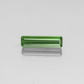 1.48 ct Green Tourmaline Gemstone, Tourmaline Gem in Octagon Facet Shape for Sale.