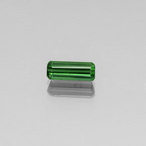 Green Tourmaline Gem - 1ct Octagon Facet (ID: 350860)