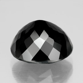 Tourmaline Gemstone in 14 x 12 mm (calibrated) Size for Sale, Tourmaline Stone in Black Color