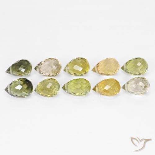 Tourmaline Gemstones in 6 x 4 mm (calibrated) Size for Sale, Tourmaline Stones in Multicolor Color