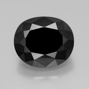 Schorl Турмалин Камень - 28.2ct Фасетный Овал (ID: 362394)