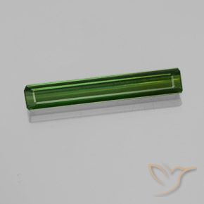 2.87ct Natural Deep Green Tourmaline, Emerald Cut, VVS-VS
