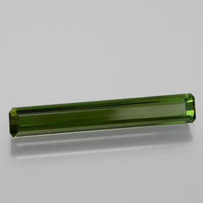 1.83 ct Green Tourmaline Stone, Natural Tourmaline in Octagon Facet Shape for Sale