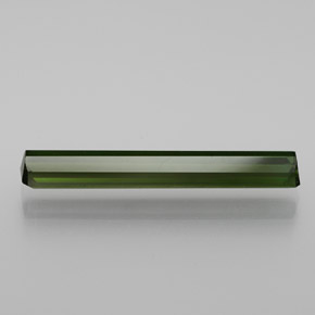 Tourmaline Gemstone in 20.2 x 3.2 mm Size for Sale, Tourmaline Stone in Deep Green Color