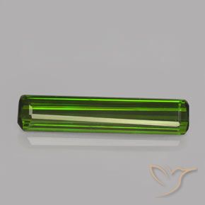 1.98ct Natural Forest Green Tourmaline, Emerald Cut, VVS-VS