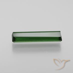 Tourmaline Gemstone in 14.3 x 3.8 mm Size for Sale, Tourmaline Stone in Forest Green Color