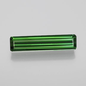 Verde oscuro Turmalina Gema - 1.4ct Forma octagonal (ID: 365061)