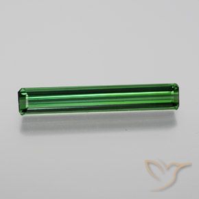 1.41ct Natural Green Tourmaline, Emerald Cut, VVS-VS