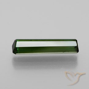 Tourmaline Gemstone in 13.4 x 3.4 mm Size for Sale, Tourmaline Stone in Earthy Green Color