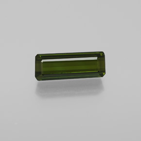 Verde terroso Turmalina Gema - 1.4ct Forma octagonal (ID: 365074)