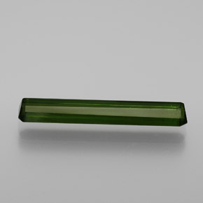 Tourmaline Gemstone in 19.3 x 3.3 mm Size for Sale, Tourmaline Stone in Dark Green Color