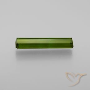 Tourmaline Gemstone in 15.6 x 3.4 mm Size for Sale, Tourmaline Stone in Medium Green Color
