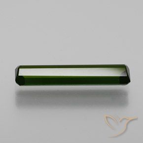 Tourmaline Gemstone in 14.8 x 3.7 mm Size for Sale, Tourmaline Stone in Dark Green Color