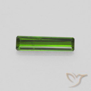 1.40ct Natural Forest Green Tourmaline, Emerald Cut, SI