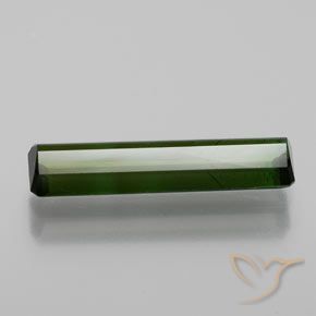Tourmaline Gemstone in 15.1 x 3.6 mm Size for Sale, Tourmaline Stone in Dark Green Color