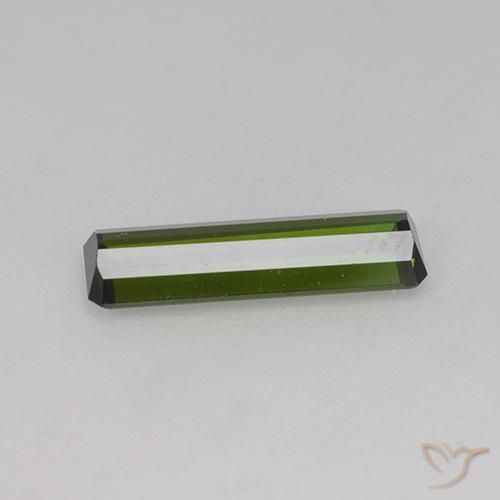 Tourmaline Gemstone in 12.5 x 3.8 mm Size for Sale, Tourmaline Stone in Deep Green Color