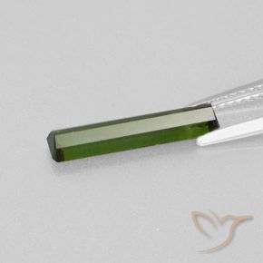 Tourmaline Gemstone in 16.1 x 3.5 mm Size for Sale, Tourmaline Stone in Deep Green Color