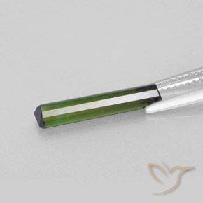 Tourmaline Gemstone in 16 x 3.2 mm Size for Sale, Tourmaline Stone in Medium Green Color