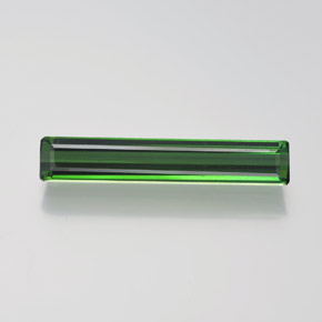 dunkelgrün Turmalin Edelstein - 1.8ct Oktagon facettiert (ID: 369886)
