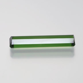 Tourmaline Gemstone in 15.9 x 3.5 mm Size for Sale, Tourmaline Stone in Medium-Dark Green Color