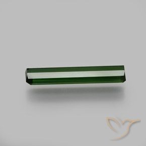 Tourmaline Gemstone in 16.1 x 3.3 mm Size for Sale, Tourmaline Stone in Deep Green Color