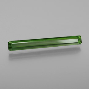 1.14 ct Green Tourmaline Stone, Natural Tourmaline in Octagon Facet Shape for Sale