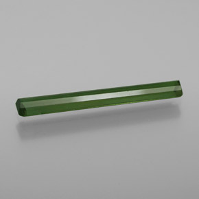 Tourmaline Gemstone in 20.8 x 2.8 mm Size for Sale, Tourmaline Stone in Forest Green Color