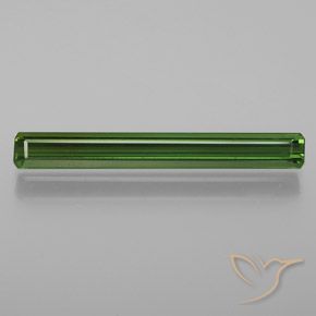 1.92ct Natural Forest Green Tourmaline, Emerald Cut, VVS-VS