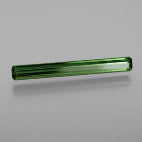 1.13 ct Green Tourmaline Stone, Natural Tourmaline in Octagon Facet Shape for Sale