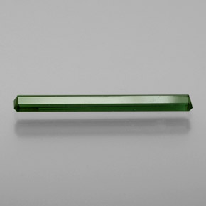 Tourmaline Gemstone in 21.4 x 2.6 mm Size for Sale, Tourmaline Stone in Dark Green Color