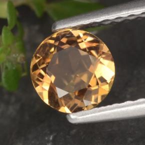 0.6ct Round Facet Golden Yellow Tourmaline Gem for sale 0.6ct Round Facet Golden Yellow Tourmaline Gem (ID: 378135)