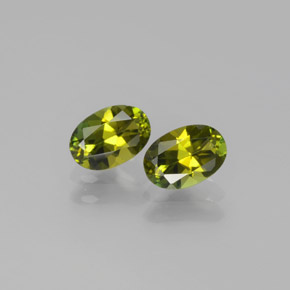 0.5ct Oval Facet Yellowish Green Tourmaline for sale thumb image of 0.5ct Oval Facet Yellowish Green Tourmaline (ID: 378235)