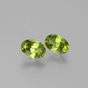 0.9ct Oval Facet Yellowish Green Tourmaline for sale thumb image of 0.9ct Oval Facet Yellowish Green Tourmaline (ID: 378430)