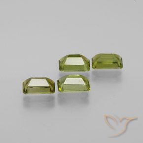 Tourmaline Gemstones in 6 x 4 mm (calibrated) Size for Sale, Tourmaline Stones in Medium-Dark Green Color