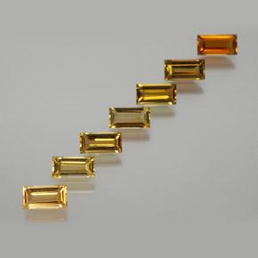 2.39 ctw Brown Tourmaline Gemstones, Tourmaline Gems in Baguette Facet Shape for Sale.