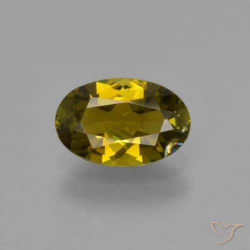 1.05ct Natural Medium Brown Tourmaline, Oval, VS-SI