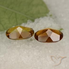 Tourmaline Gemstones in 8 x 5 mm (calibrated) Size for Sale, Tourmaline Stones in Medium-Dark Brown Color