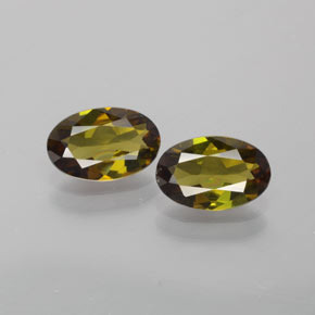1ct Oval Facet Yellowish Brown Green Tourmaline Gem for sale 1ct Oval Facet Yellowish Brown Green Tourmaline Gem (ID: 379222)