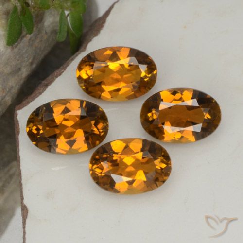 1.85 ct Brown Tourmaline, 6 x 4.1 mm Oval Cut From Mozambique, Photo A