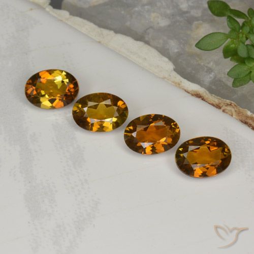 3.08 ct Loose Brown Tourmaline, 7 x 5 mm Oval Cut From Mozambique, Photo A