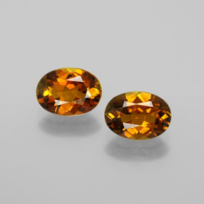 1.6ct Oval Facet Golden Orange Tourmaline for sale thumb image of 1.6ct Oval Facet Golden Orange Tourmaline (ID: 379457)
