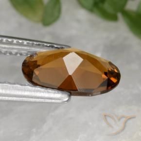 Tourmaline Gemstone in 8 x 5 mm (calibrated) Size for Sale, Tourmaline Stone in Golden Brown Color