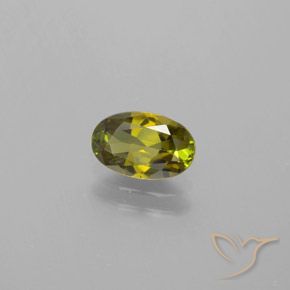 0.86 ct Brown Tourmaline Stone, Natural Tourmaline in Oval Facet Shape for Sale