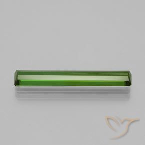 Tourmaline Gemstone in 22.5 x 3.7 mm Size for Sale, Tourmaline Stone in Deep Green Color