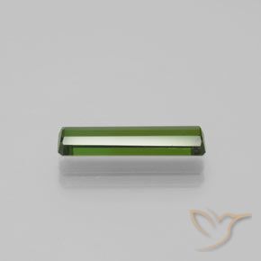 Tourmaline Gemstone in 16.2 x 4.6 mm Size for Sale, Tourmaline Stone in Forest Green Color