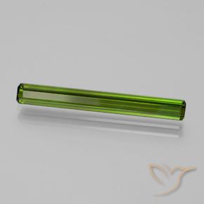 2.68 ct Green Tourmaline Stone, Natural Tourmaline in Octagon Facet Shape for Sale