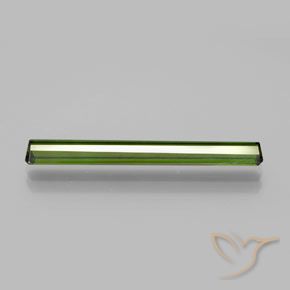 Tourmaline Gemstone in 27.1 x 3.3 mm Size for Sale, Tourmaline Stone in Forest Green Color